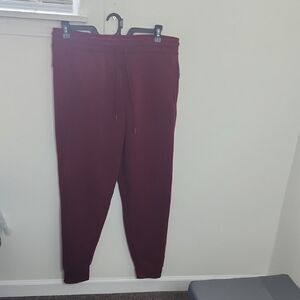 Women's Burgundy Sweatpants